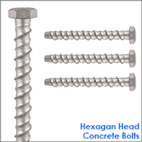 Hexagon head Concrete Screw