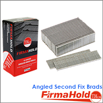 FirmaHold Collated Brad Nails - 16 Gauge - Angled - Galvanised