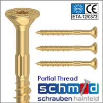 Schmid Part Thread Countersunk