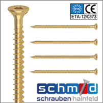 Schmid Full Thread Countersunk