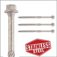 Index Hex head Stainless Steel screws